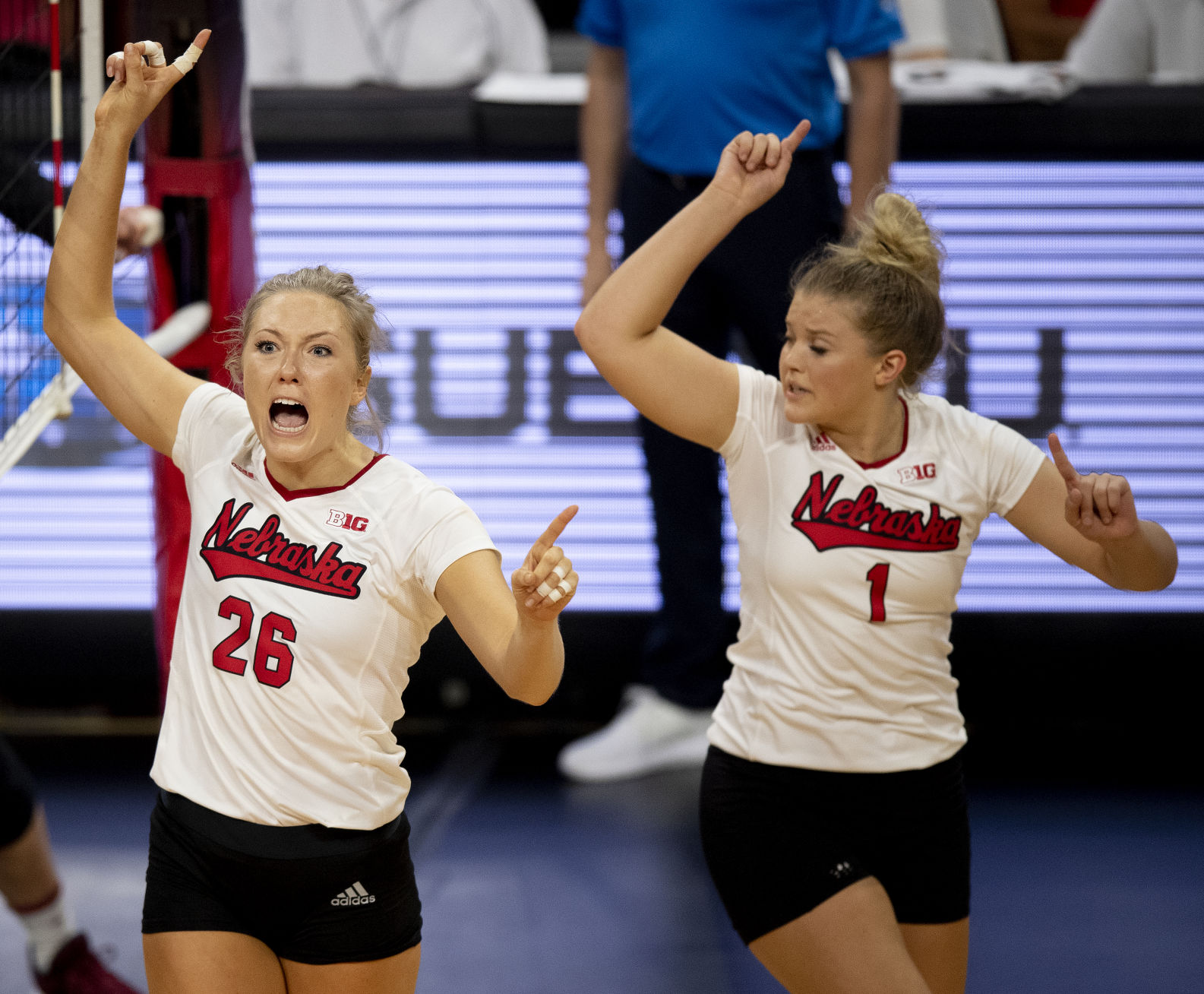 NU volleyball vs. Stanford, 9.18